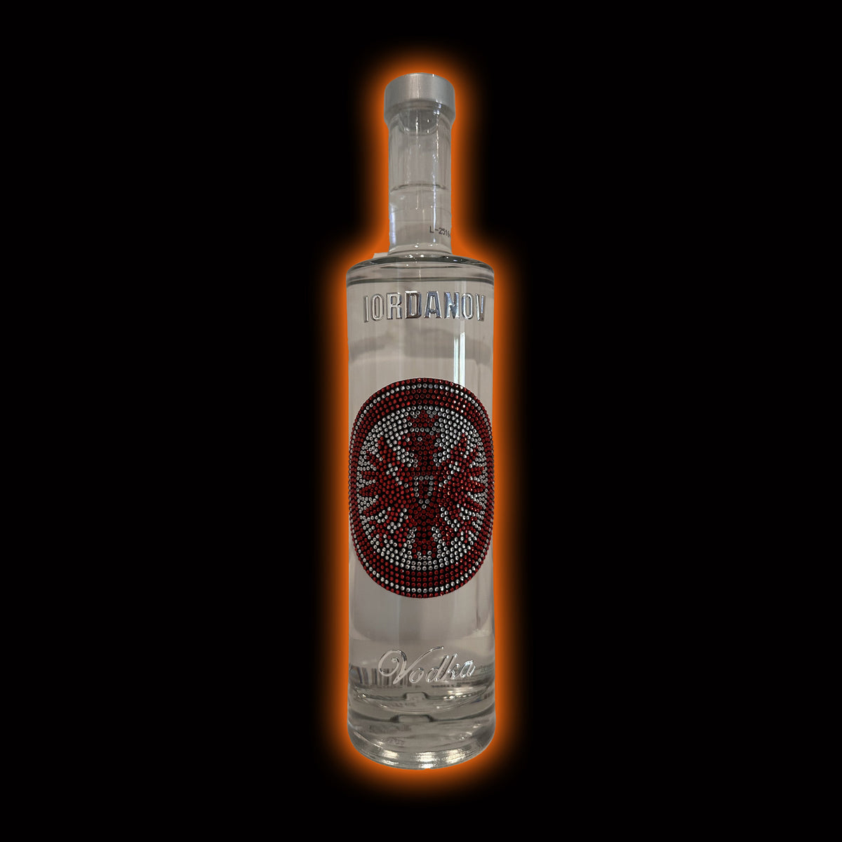 Eintracht Frankfurt IORDANOV Wodka White Label 0,7 Liter