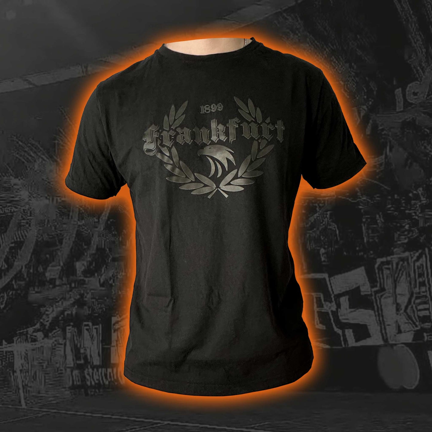 T-Shirt "Frankfurter Nächte" schwarz