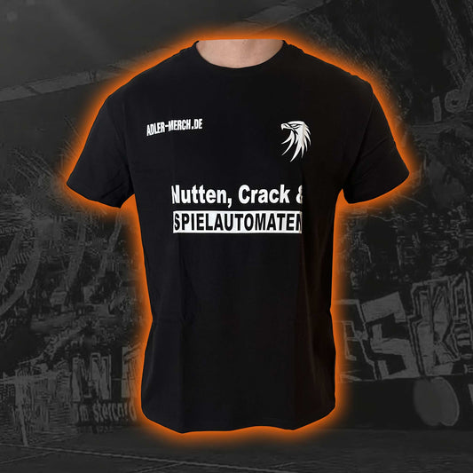 T-Shirt "Nutten" schwarz