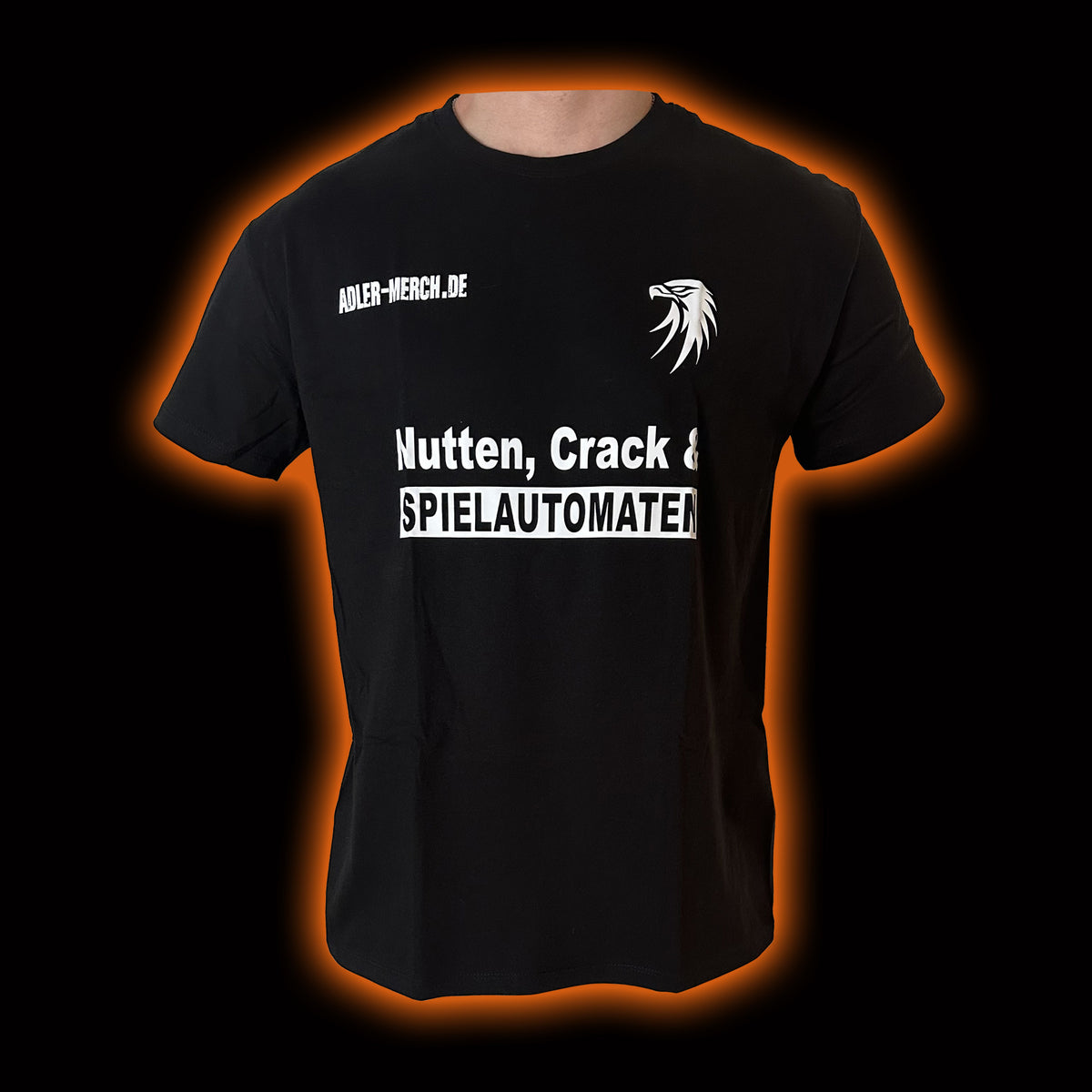 T-Shirt "Nutten" schwarz